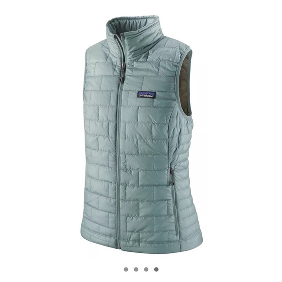 Patagonia Women’s Small Nano Puff Insulated Vest Thermal Blue NWT Puffy - Picture 8 of 9